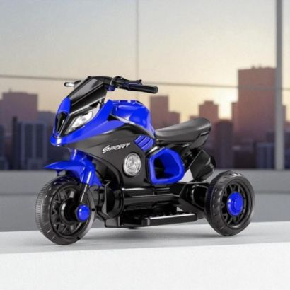 صورة دراجة كهربائية للأطفال مع إضاءة وصوت